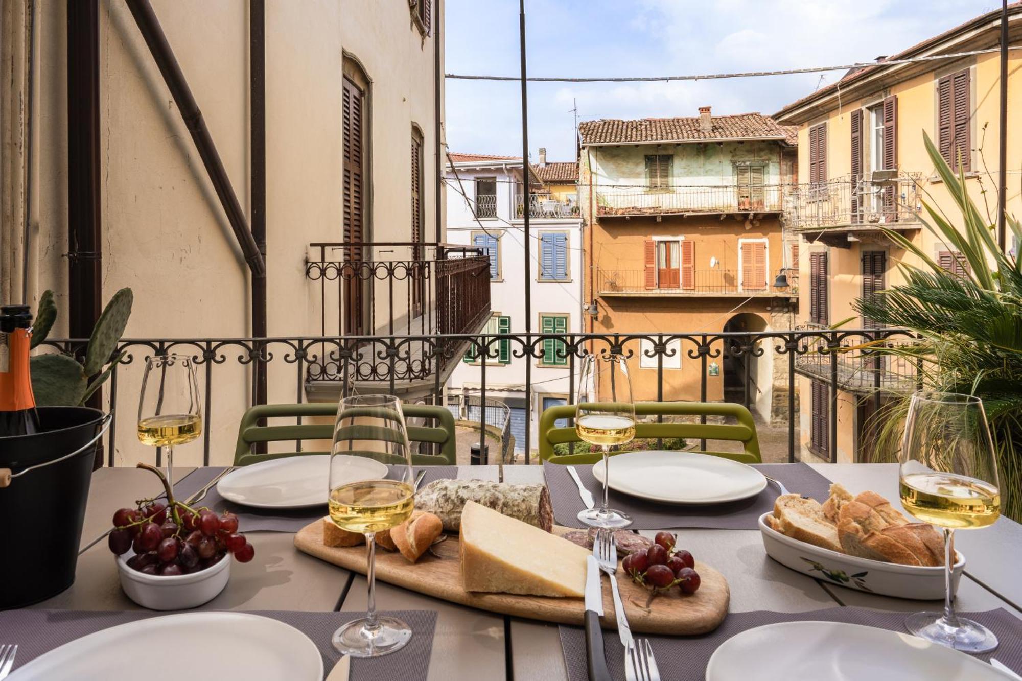 La Casa Sulla Terrazza Apartment Сарнико Екстериор снимка